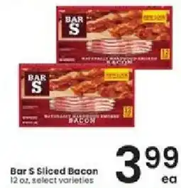 Albertsons Bar & Sliced Bacon offer