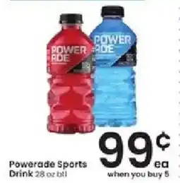 Albertsons Powerade Sports Drink offer
