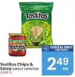 Albertsons Tostitos Chips & Salsa offer