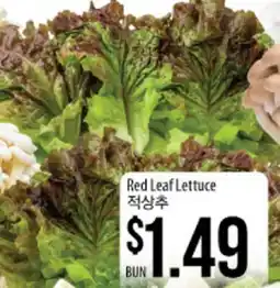Hmart Red Leaf Lettuce offer