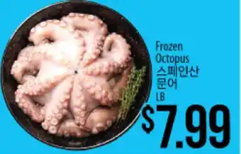 Hmart Frozen Octopus offer