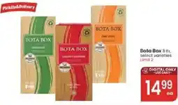 Albertsons Bota BOTA BOX offer