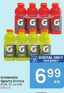 Albertsons Gatorade Sports Drinks offer