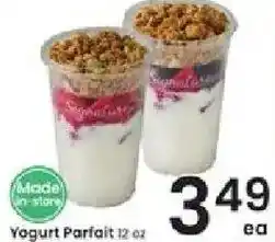 Albertsons Yogurt Parfait offer
