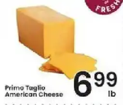 Albertsons Primo Taglio American Cheese offer