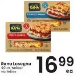 Albertsons Rana Lasagna offer