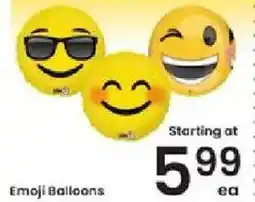Albertsons Emoji Balloons offer
