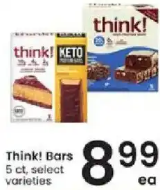 Albertsons Think! Bars offer