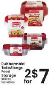 Albertsons Rubbermaid Take Alongs Food offer