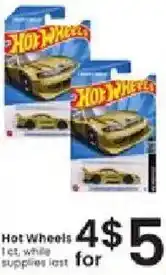 Albertsons Hot Wheels offer