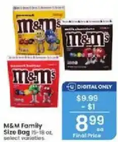 Albertsons M&M Family offer