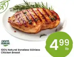 Albertsons 100% Natural Boneless Skinless Chicken Breast offer