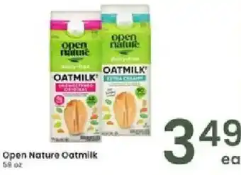 Albertsons Open Nature Oatmilk offer