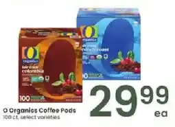 Albertsons o Organics Coffee Pods offer