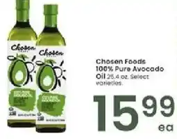 Albertsons Chosen Foods 100% Pure Avocado Oil offer