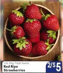 Caledonia Marketplace Red Ripe Strawberries offer