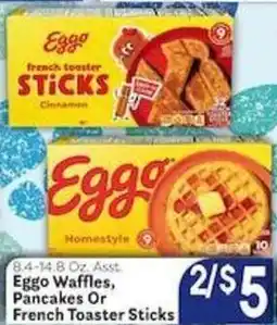 Caledonia Marketplace Eggo Waffles, Pancakes Or French Toaster Sticks offer