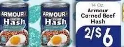 Caledonia Marketplace Armour Corned Beef Hash offer