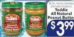Caledonia Marketplace Teddie All Natural Peanut Butter offer