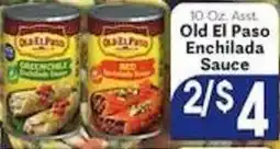 Caledonia Marketplace Old El Paso Enchilada Sauce offer