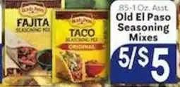 Caledonia Marketplace Old El Paso Seasoning Mixes offer