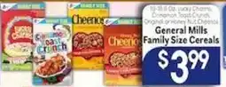 Caledonia Marketplace General Mills Family Size Cereals offer