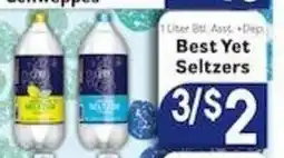 Caledonia Marketplace Best Yet Seltzers offer