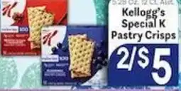 Caledonia Marketplace Kellogg's Special K Pastry Crisps offer