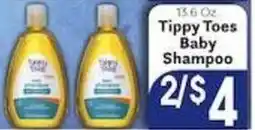 Caledonia Marketplace Tippy Toes Baby Shampoo offer
