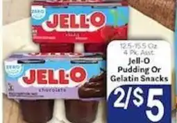 Caledonia Marketplace Jell-O Pudding Or Gelatin Snacks offer