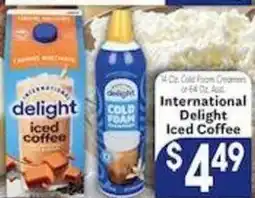 Caledonia Marketplace International Delight Iced Coffee offer