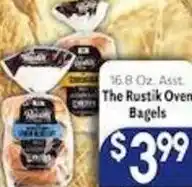Caledonia Marketplace The Rustik Oven Bagels offer