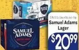 Caledonia Marketplace Samuel Adams Lager offer