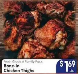 Caledonia Marketplace Bone-In Chicken Thighs offer