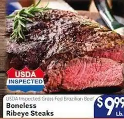 Caledonia Marketplace Boneless Ribeye Steaks offer