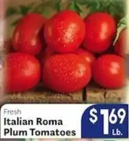Caledonia Marketplace Fresh Italian Roma Plum Tomatoes offer