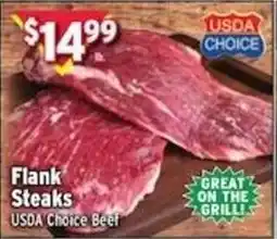 Met Foodmarkets Flank Steaks offer
