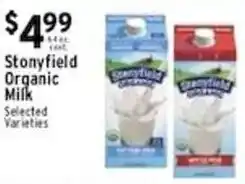 Met Foodmarkets Stonyfield Organic Milk offer