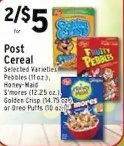 Met Foodmarkets Post Cereal offer