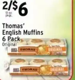 Met Foodmarkets Thomas' English Muffins offer