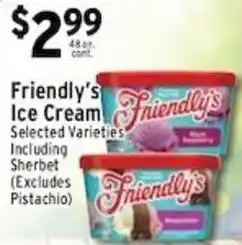 Met Foodmarkets Friendly's Ice Cream offer