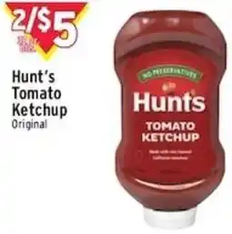 Met Foodmarkets Hunt's Tomato Ketchup Original offer
