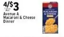 Met Foodmarkets Avenue A Macaroni & Cheese Dinner offer