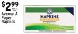 Met Foodmarkets Avenue A Paper Napkins offer