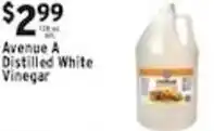 Met Foodmarkets Avenue A Distilled White Vinegar offer