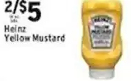 Met Foodmarkets Heinz Yellow Mustard offer