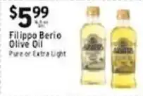 Met Foodmarkets Filippo Berio Olive Oil offer