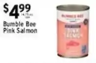 Met Foodmarkets Bumble Bee Pink Salmon offer
