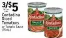 Met Foodmarkets Contadina Diced Tomatoes offer