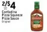 Met Foodmarkets Contadina Pizza Squeeze Pizza Sauce offer